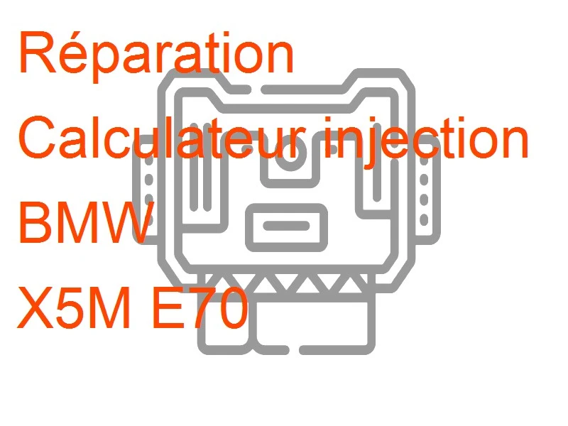 Calculateur injection BMW X5M E70