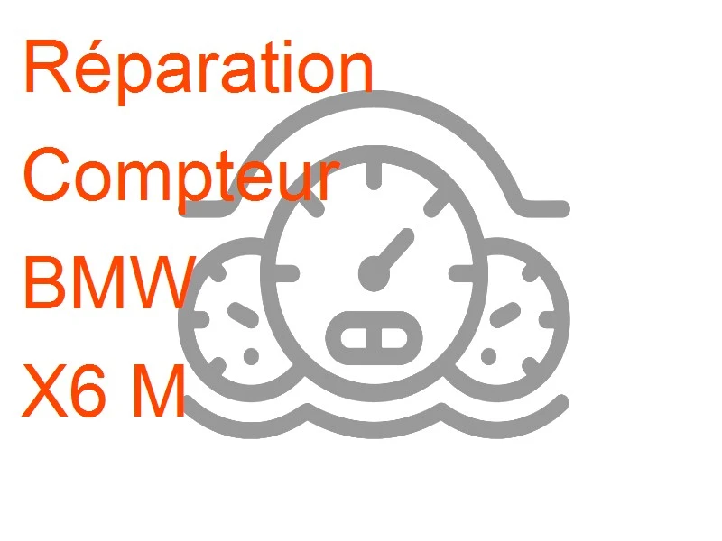 Compteur BMW X6 M