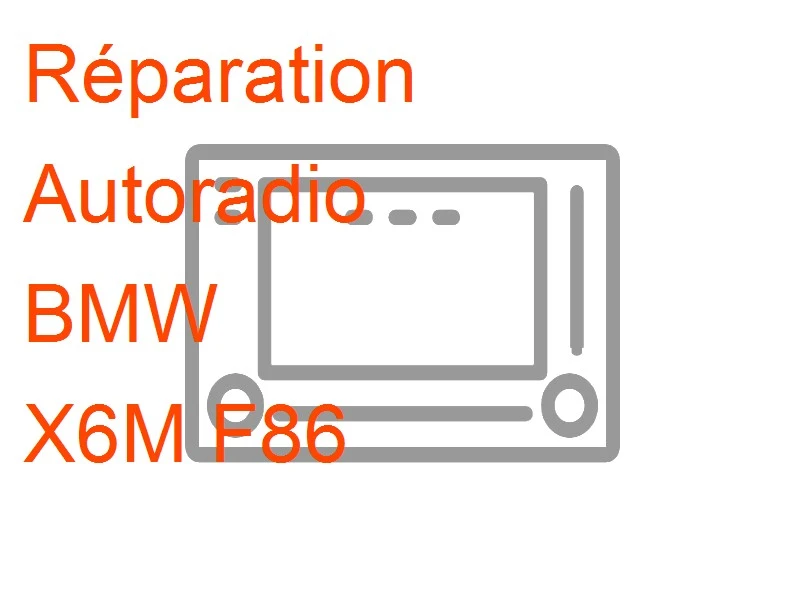 Autoradio BMW X6M F86