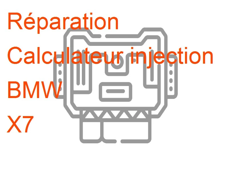 Calculateur injection BMW X7