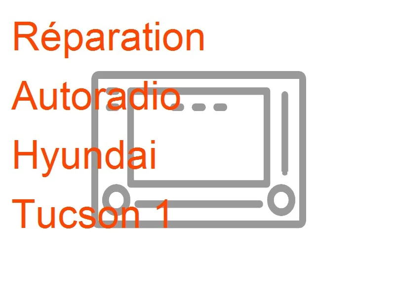 Autoradio Hyundai Tucson 1