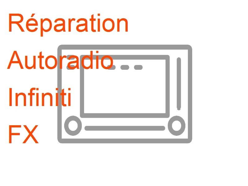 Autoradio Infiniti FX