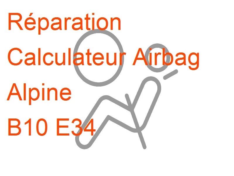 Calculateur Airbag Alpine B10 E34