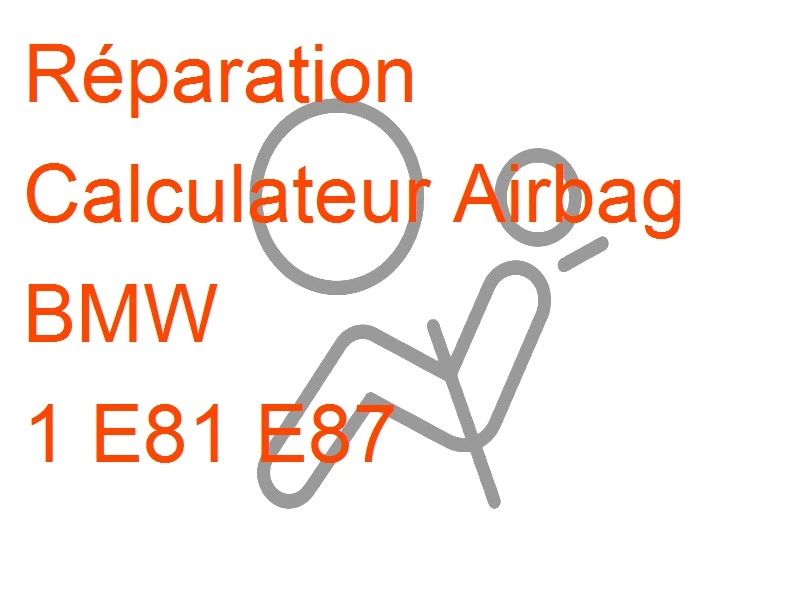 Calculateur Airbag BMW 1 E81 E87