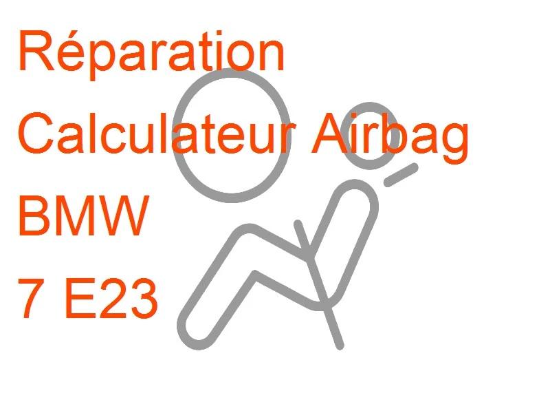 Calculateur Airbag BMW 7 E23