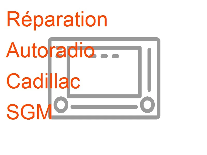 Autoradio Cadillac SGM