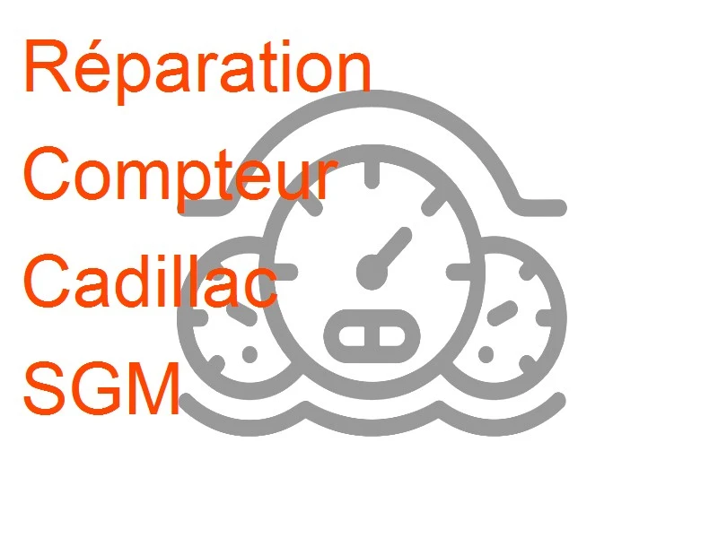 Compteur Cadillac SGM