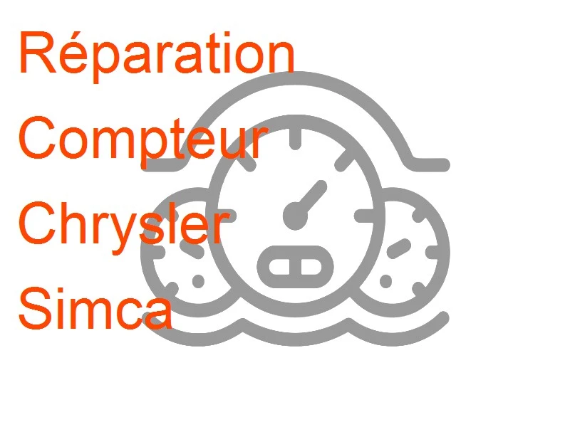 Compteur Chrysler Simca
