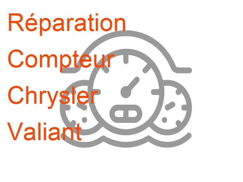 Compteur Chrysler Valiant