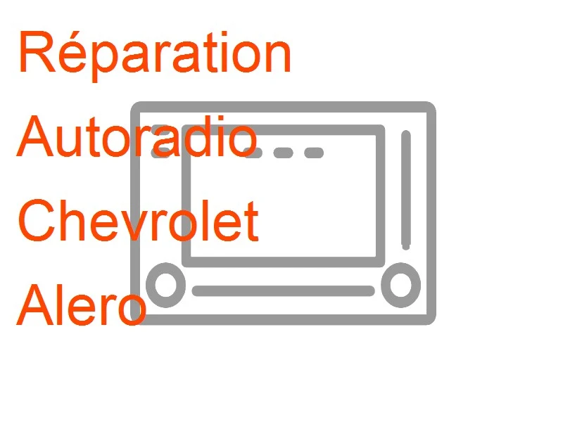Autoradio Chevrolet Alero