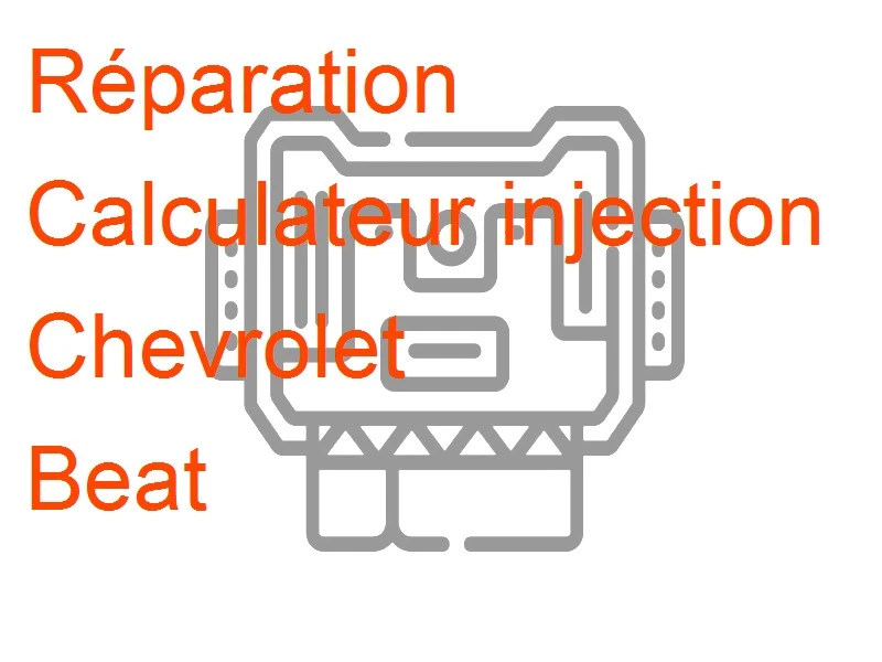 Calculateur injection Chevrolet Beat