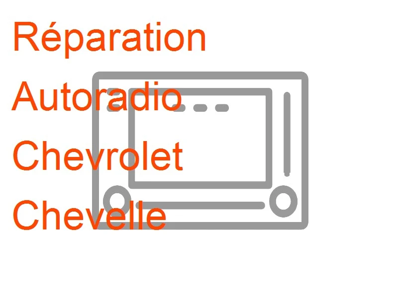 Autoradio Chevrolet Chevelle