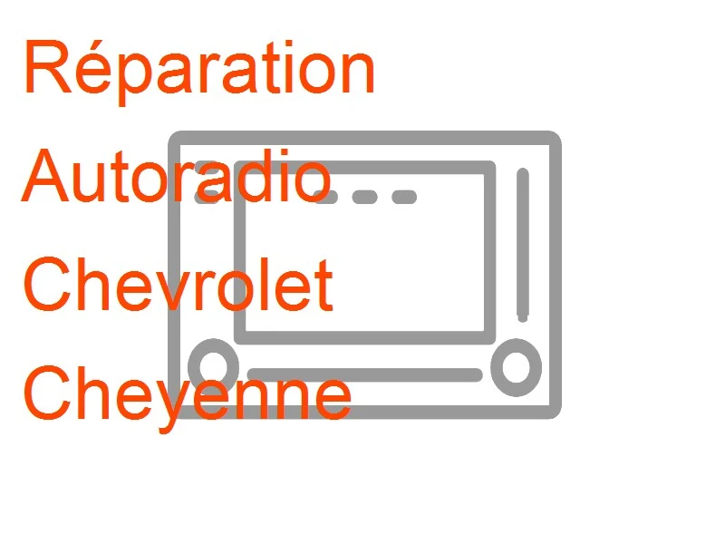 Autoradio Chevrolet Cheyenne