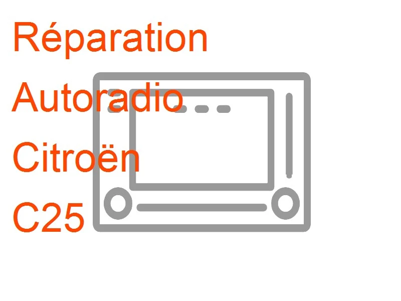 Autoradio Citroën C25