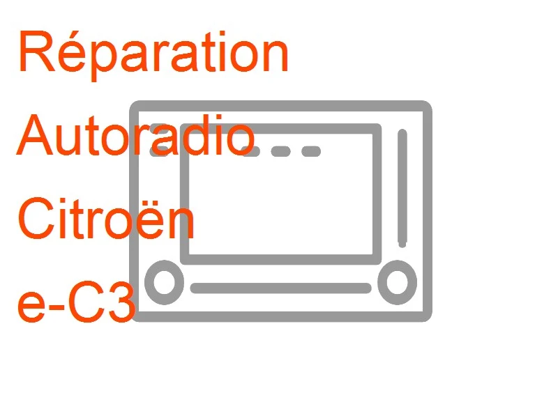 Autoradio Citroën e-C3