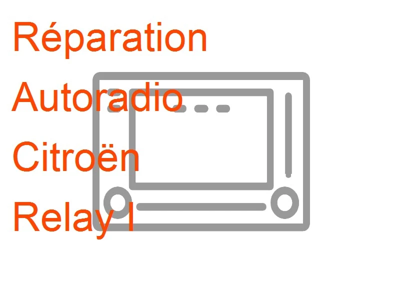Autoradio Citroën Relay I