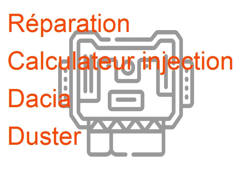 Calculateur injection Dacia Duster