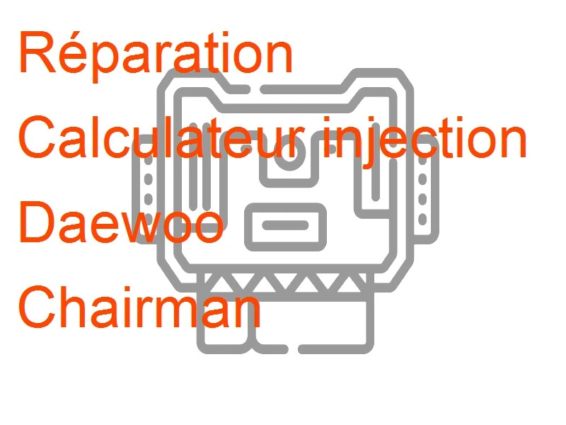 Calculateur injection Daewoo Chairman