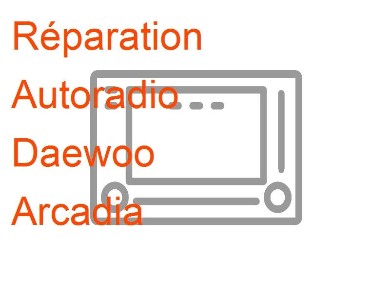 Autoradio Daewoo Arcadia