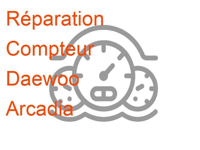 Compteur Daewoo Arcadia