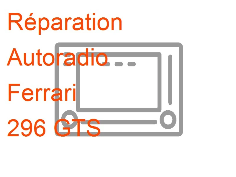 Autoradio Ferrari 296 GTS