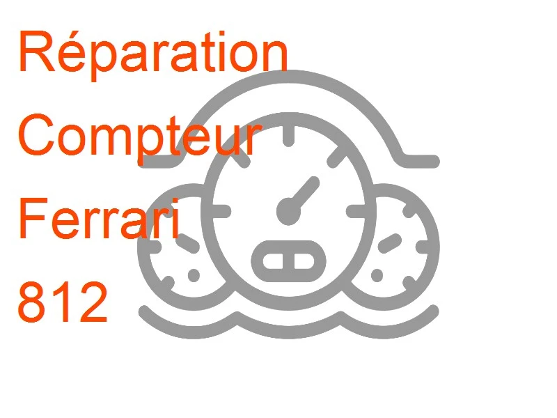 Compteur Ferrari 812