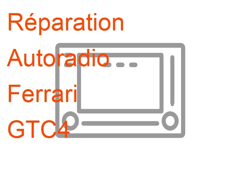 Autoradio Ferrari GTC4