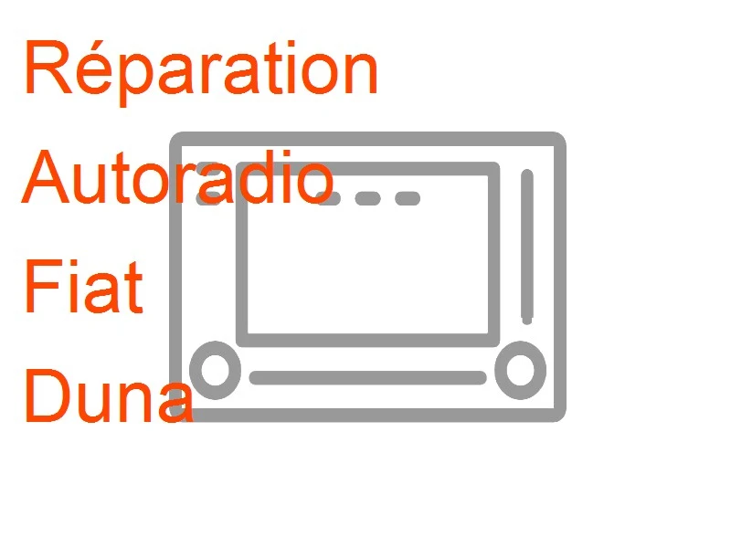 Autoradio Fiat Duna