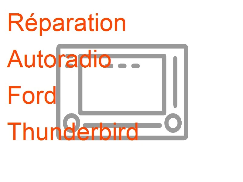 Autoradio Ford Thunderbird
