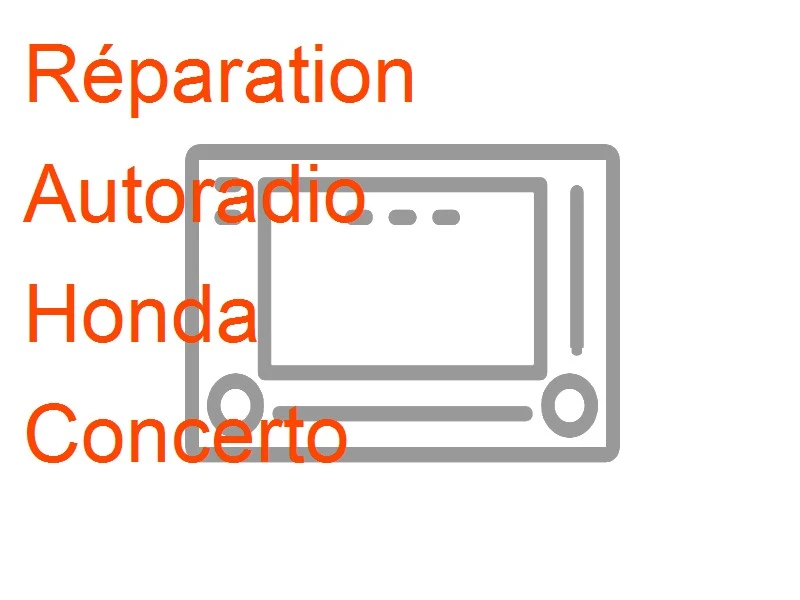 Autoradio Honda Concerto