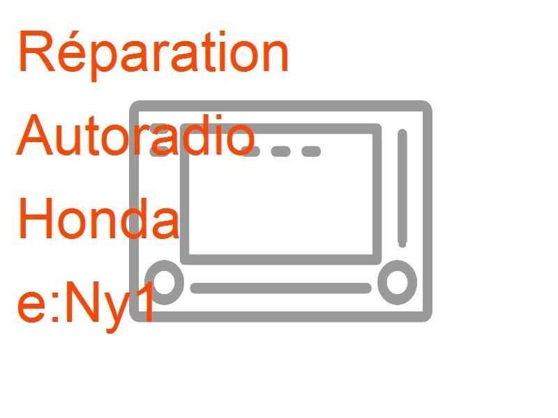 Autoradio Honda e:Ny1