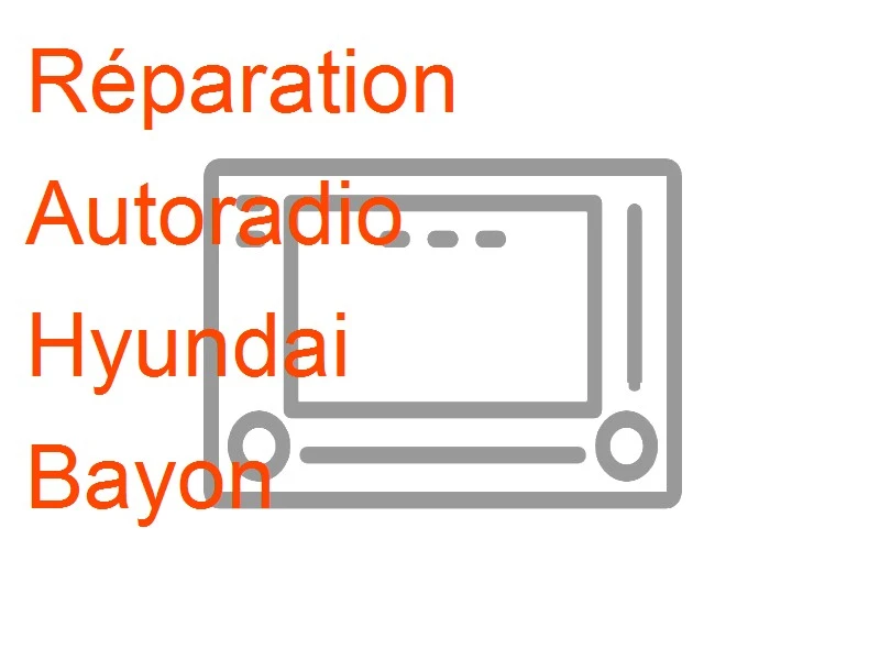 Autoradio Hyundai Bayon
