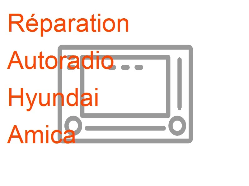 Autoradio Hyundai Amica
