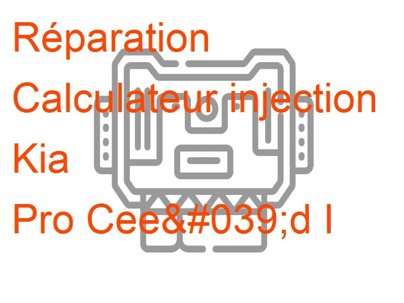 Calculateur injection Kia Pro Cee'd I