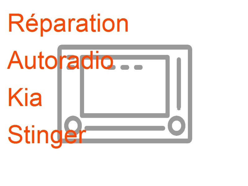 Autoradio Kia Stinger