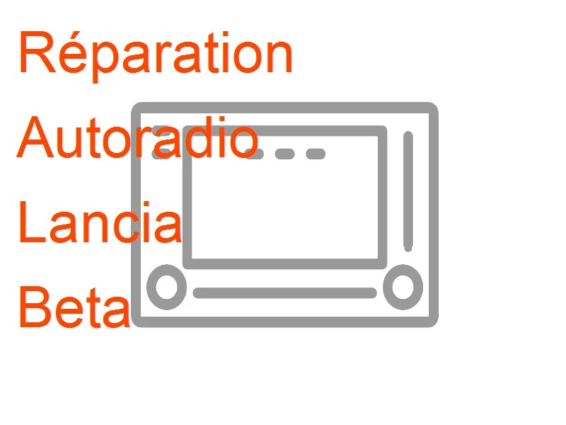 Autoradio Lancia Beta