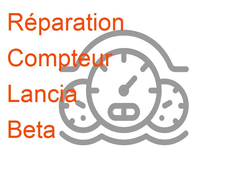Compteur Lancia Beta