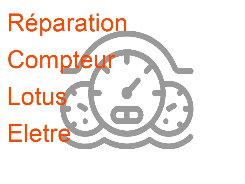 Compteur Lotus Eletre
