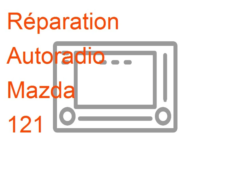 Autoradio Mazda 121