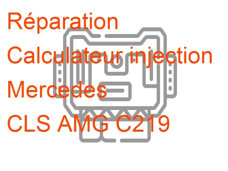 Calculateur injection Mercedes CLS AMG C219