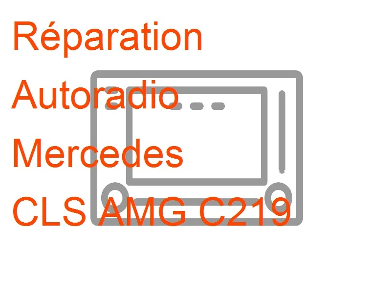 Autoradio Mercedes CLS AMG C219