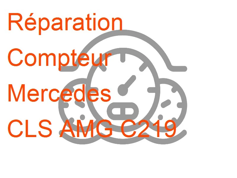 Compteur Mercedes CLS AMG C219