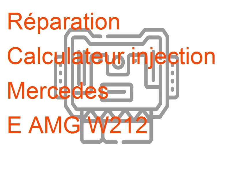 Calculateur injection Mercedes E AMG W212