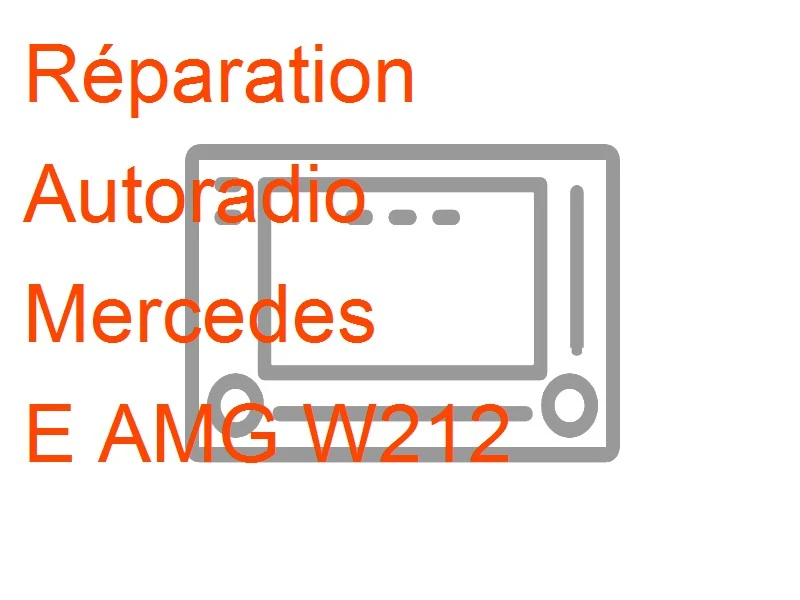 Autoradio Mercedes E AMG W212