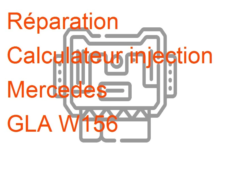 Calculateur injection Mercedes GLA W156