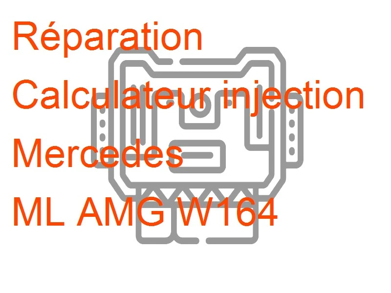 Calculateur injection Mercedes ML AMG W164