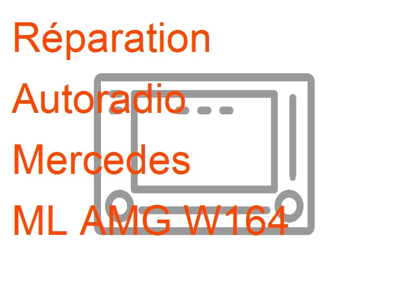 Autoradio Mercedes ML AMG W164