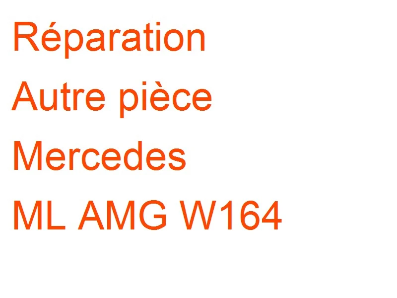 Autre pièce Mercedes ML AMG W164