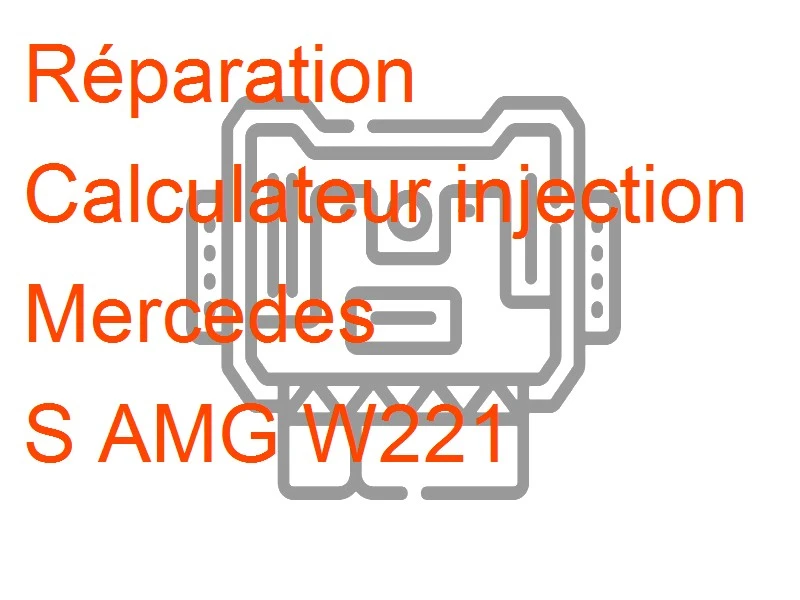 Calculateur injection Mercedes S AMG W221