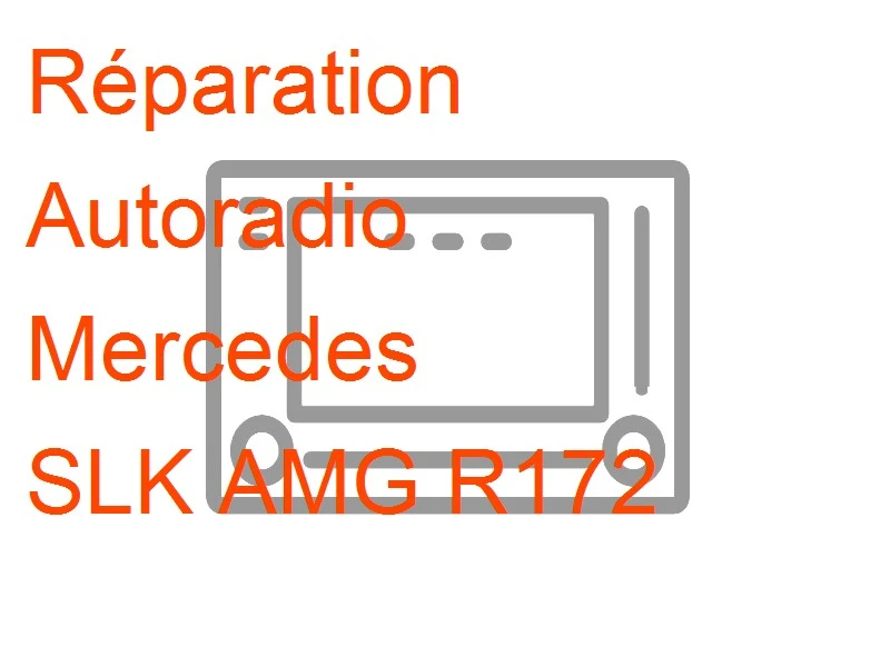 Autoradio Mercedes SLK AMG R172
